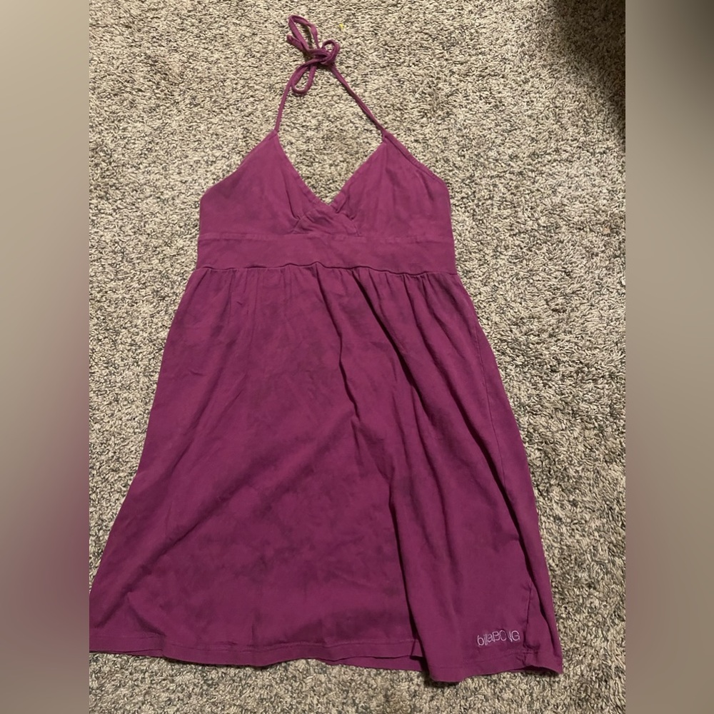 💚 3/$15 Billabong Halter Tunic Dress